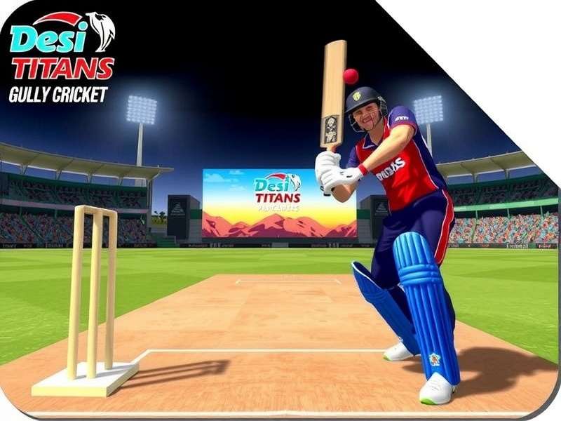 Authentic Gully Cricket Experience Desi VR Cricket Titans Gully Cricket